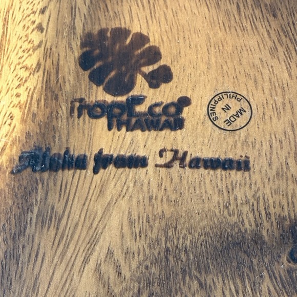 Tropico Hawaii Pineapple Bowl Made In The Philippines 10" X 5" - Picture 13 of 16